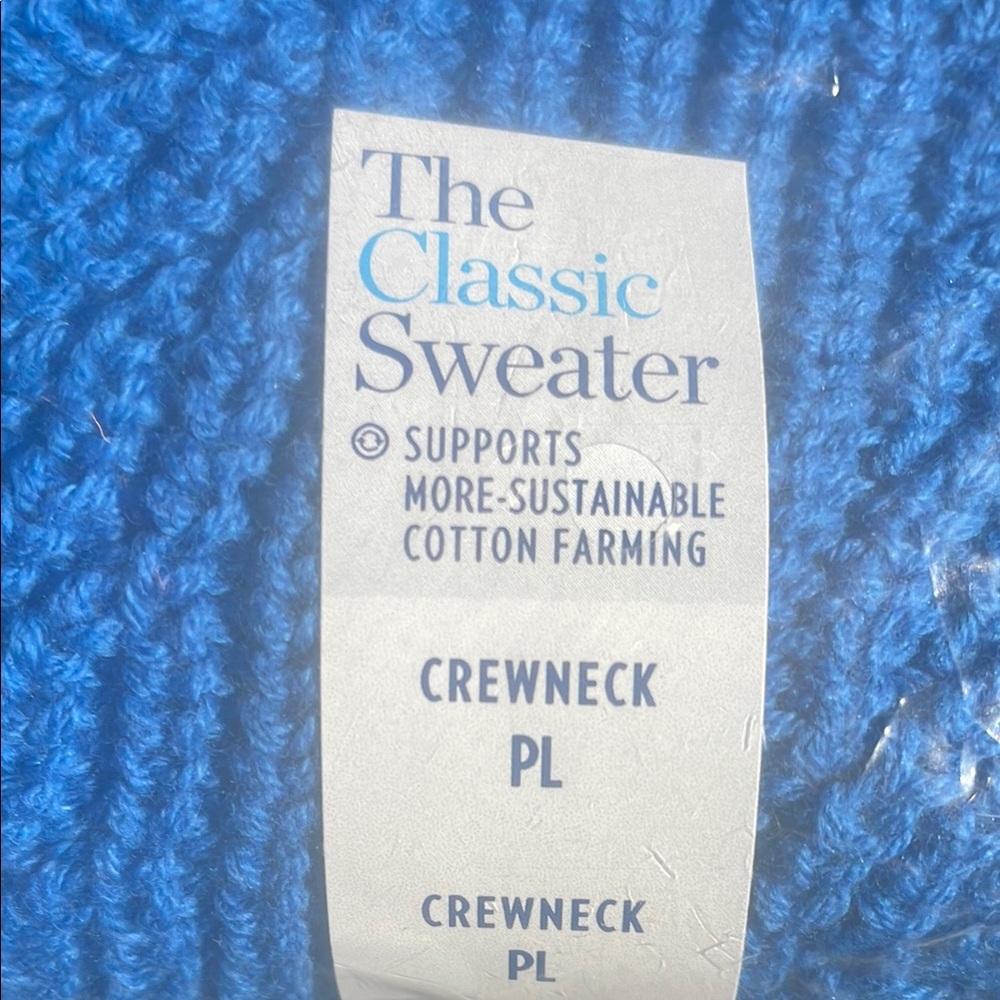 Brand new, never opened, Royal Blue Croft & Barrow Sweater Women’s Large Petite